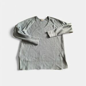 Athleta Hanover refined sweater Medium light blue EUC